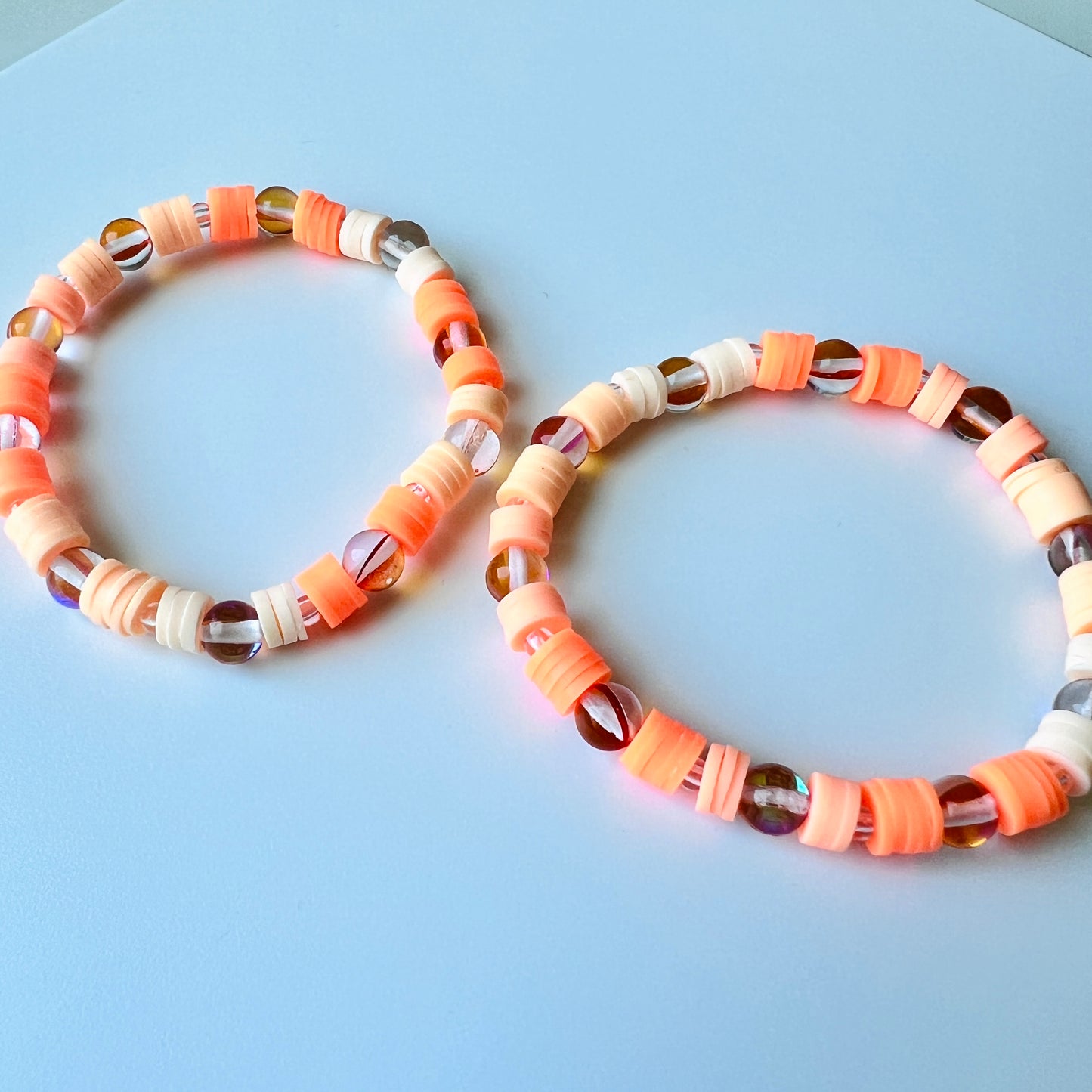 Creamsicle | Glass | Bracelet